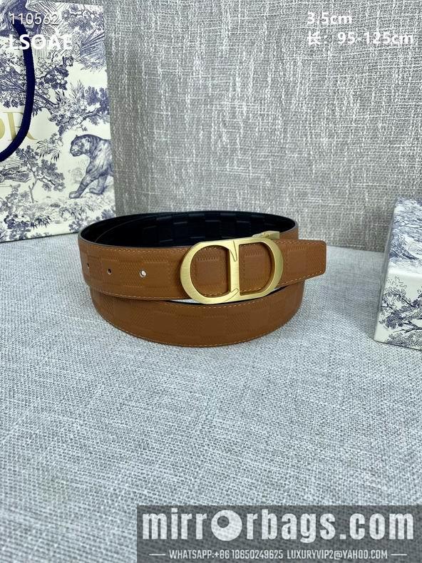 Dior Belt 35mm 95-125cm 8L08