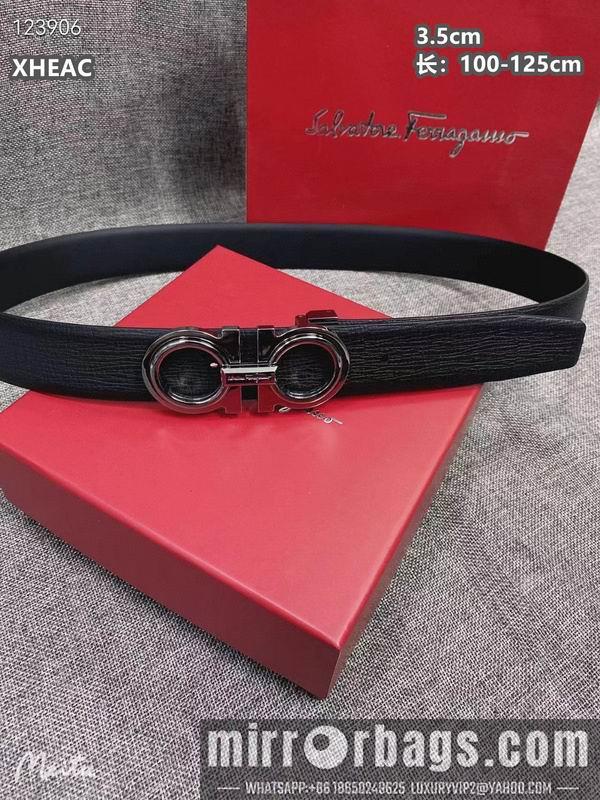 Ferragamo belt 35mmX100-125cm 8L50
