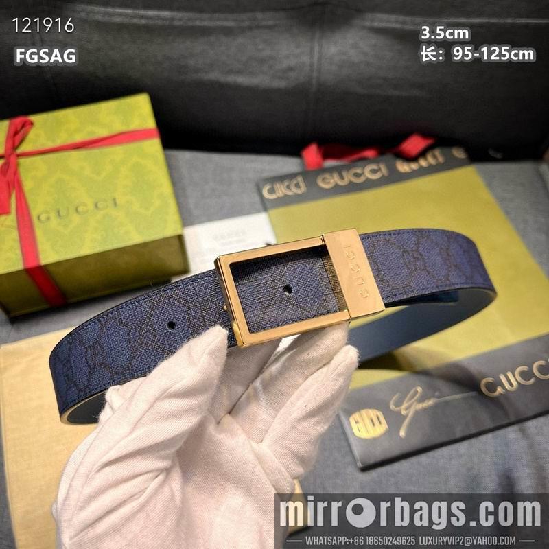Gucci belt 35mmX95-125cm 8L01