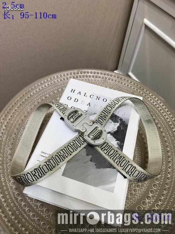 Dior Belt 25mmX95-110cm 8L02