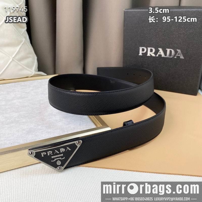 Prada belt 35mmX95-125CM 8L16