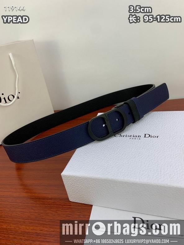 Dior belt 35mmX95-125cm 8L14