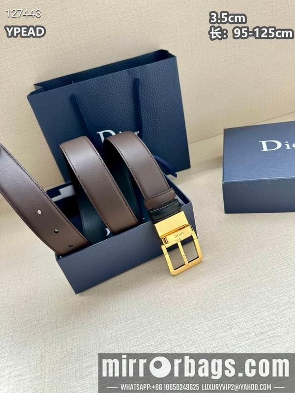 Dior belt 35mmX95-125cm 8L34