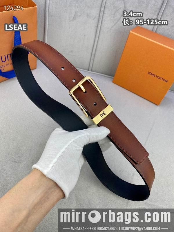 LV belt 34mmX95-125cm 8L27