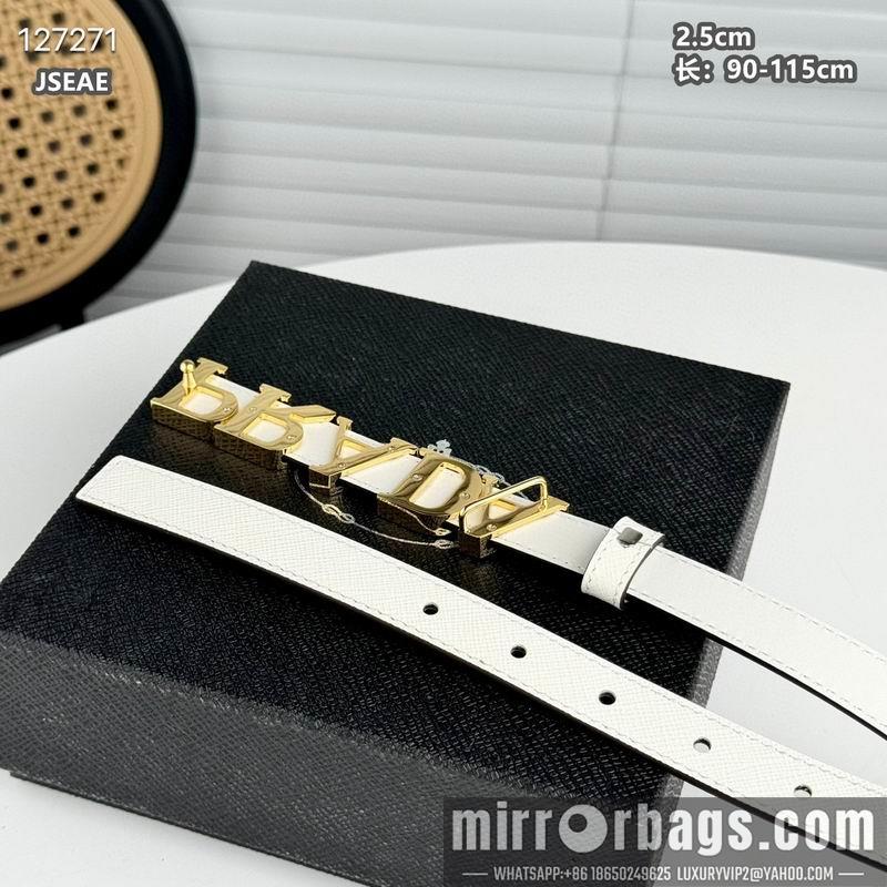 Prada belt 25mmX90-115cm 8L04
