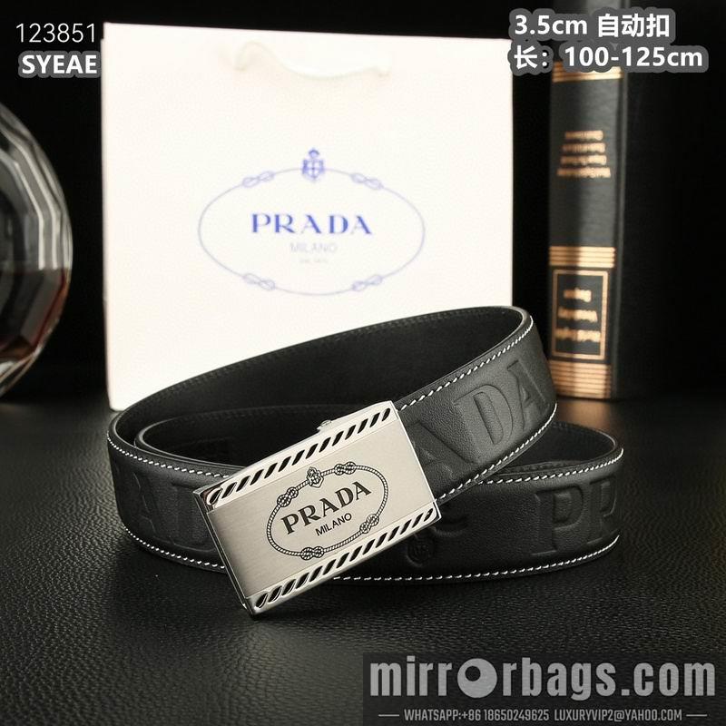 Prada belt 35mmX100-125cm 8L57