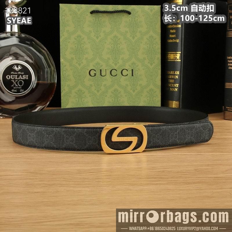 Gucci belt 35mmX100-125cm 8L47