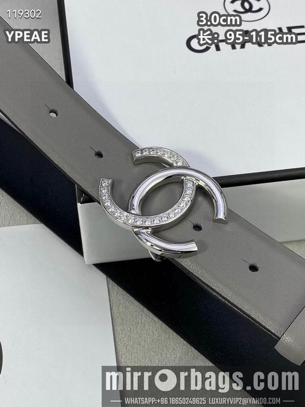 Chanel belt 30mmX95-115cm 8L040803
