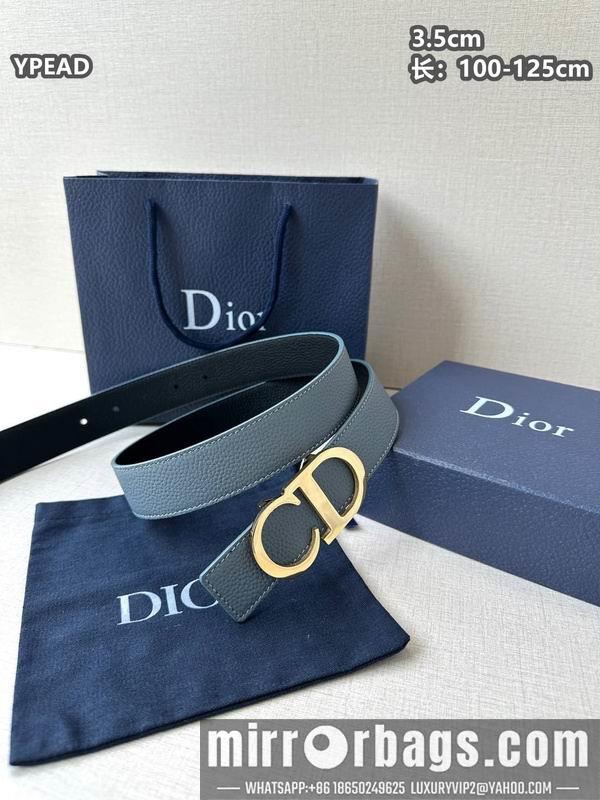 Dior belt 35mmX100-125cm 8L36