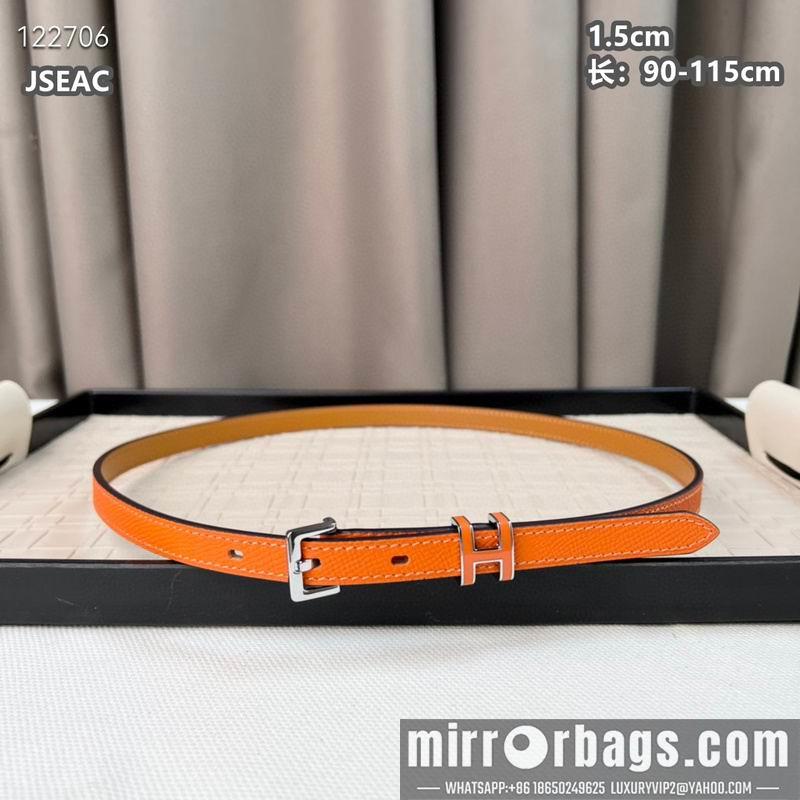 Hermes belt 15mmX90-115cm 8L04