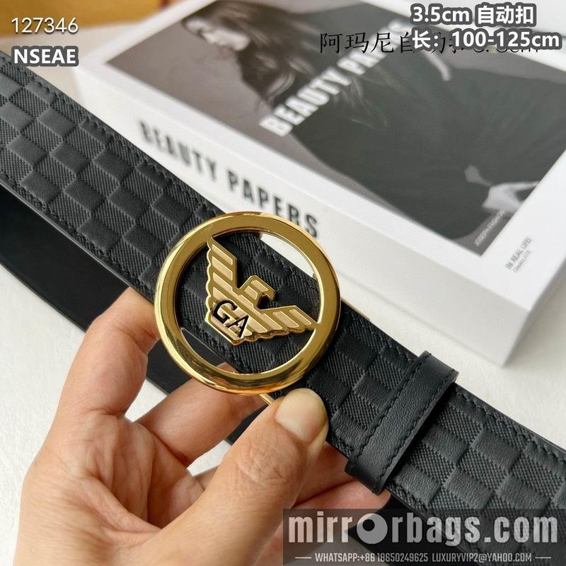 Armani belt 35mmX100-125cm 8L15