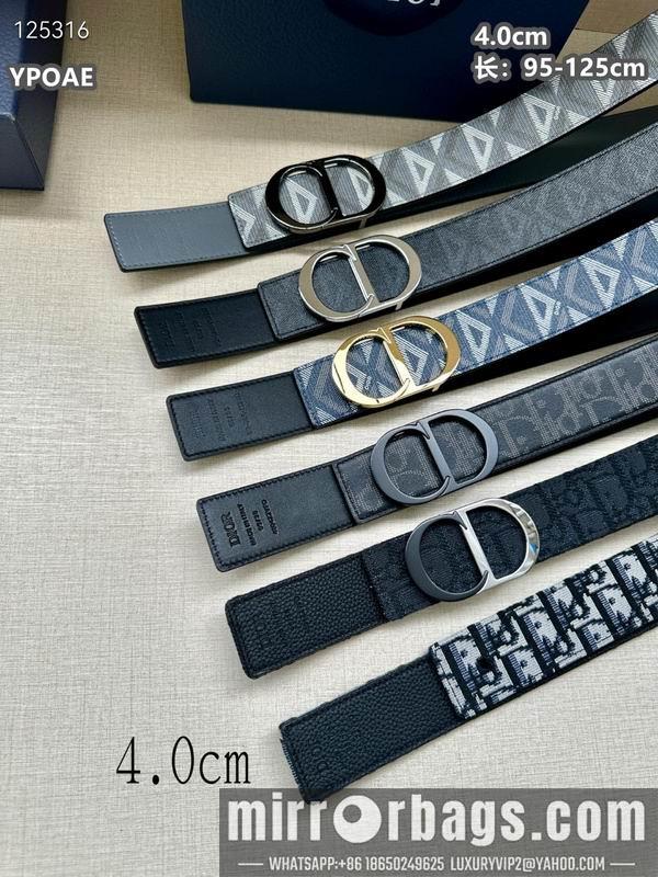 Dior belt 40mmX95-125cm 8L04