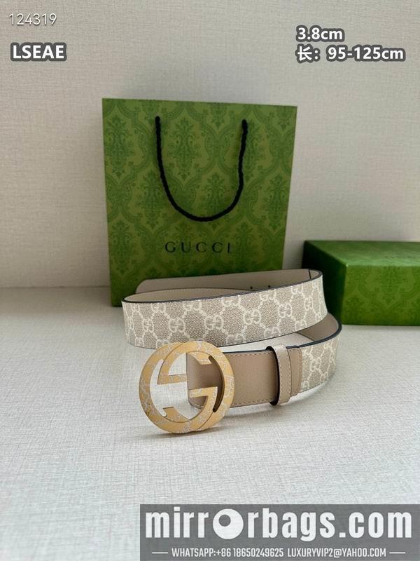 Gucci belt 38mmX95-125cm 8L03