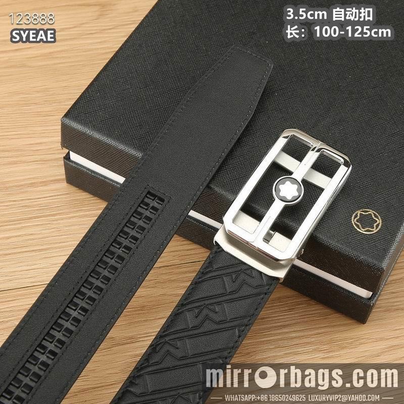 Montlanc belt 35mmX100-125cm 8L42