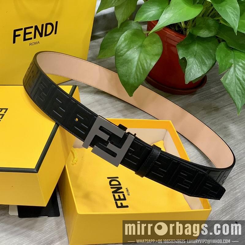Fendi belt 38mmX95-125cm 7D01