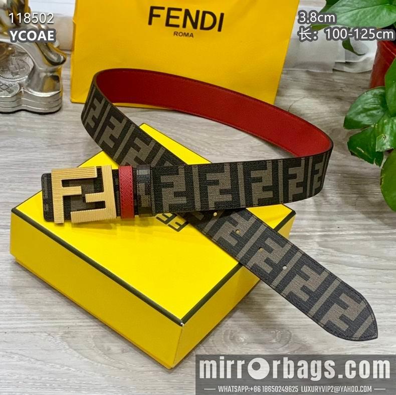 Fendi belt 38mmX100-125cm 8L01