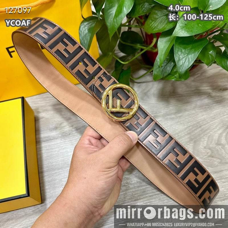 Fendi belt 40mmX100-125cm 8L138