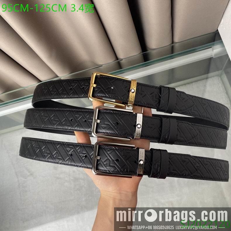 Montblanc Belt 34mmX95-125CM 7D31