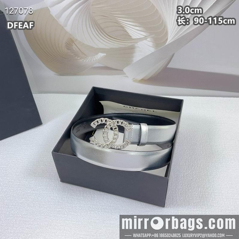 Chanel belt 30mmX90-115cm 8L38