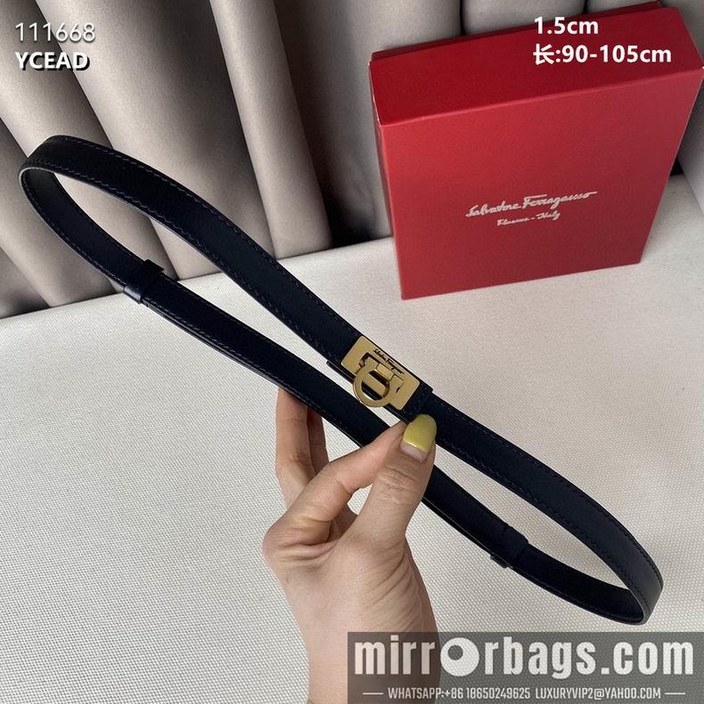 Ferragamo Belt 15mmX90-105cm 8L02