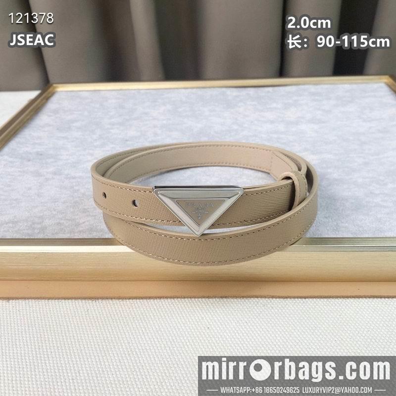 Prada belt 20mmX90-115cm 8L04