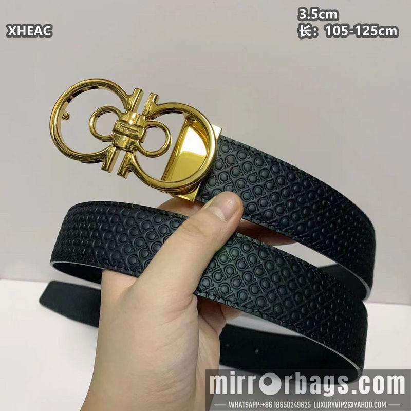 Ferragamo belt 35mmX105-125cm 8L137