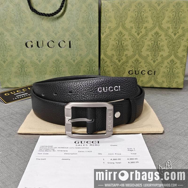Gucci belt 38mmX90-125cm lb19