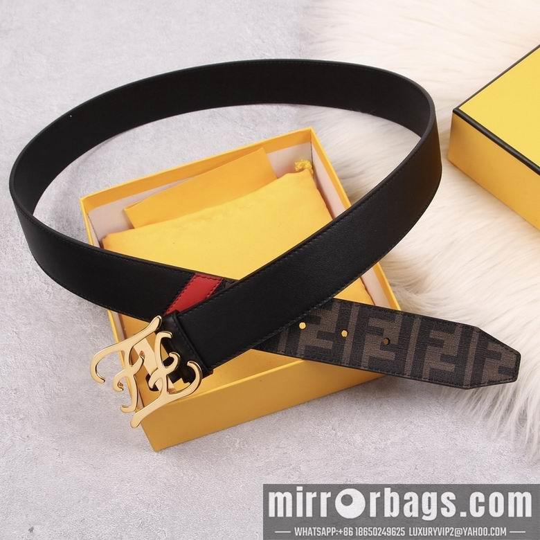 Fendi Belt 38mmX95-125cm 7D27