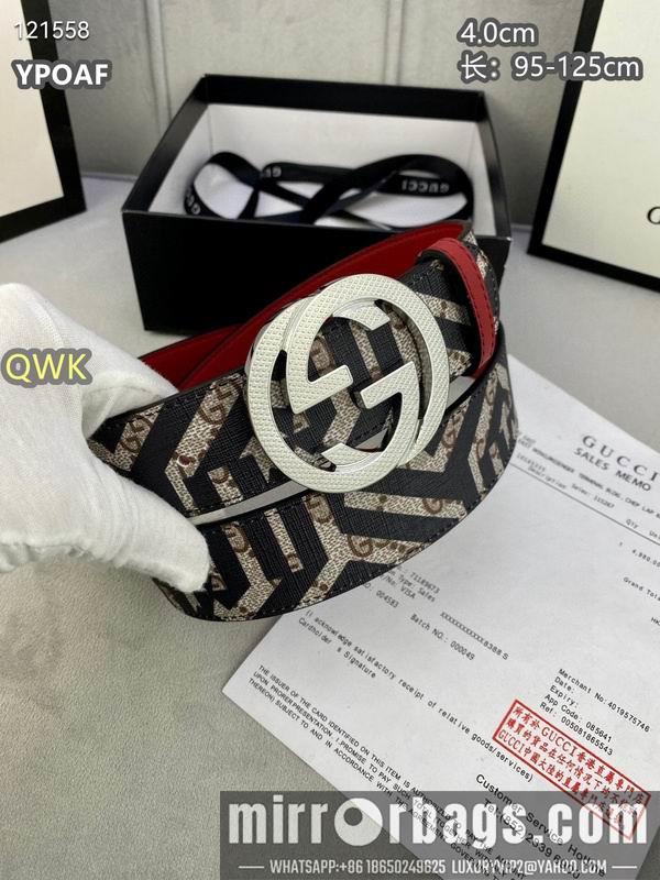 Gucci belt 40mmX95-125cm 8L125