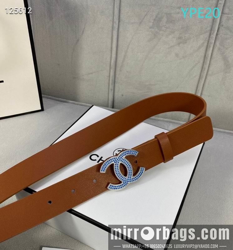 Chanel belt 30mmX95-125cm XH05