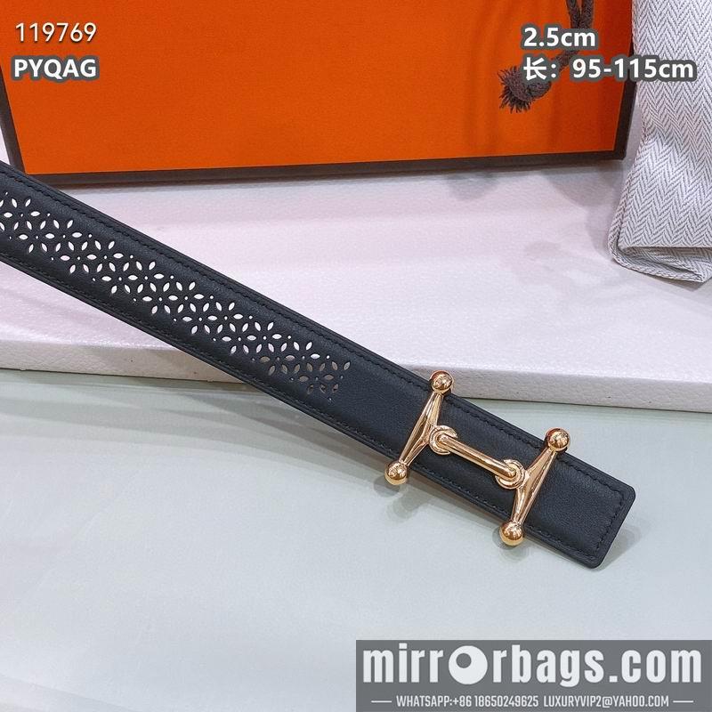 Hermes belt 25mmX95-115cm 8L040801