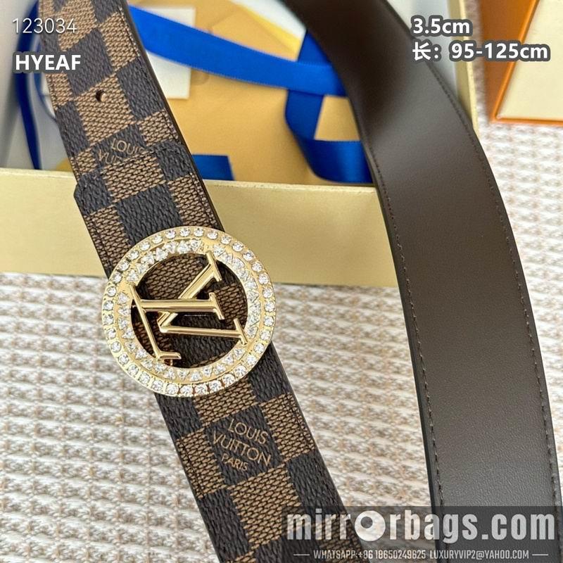 LV belt 35mmX95-125cm 8L18