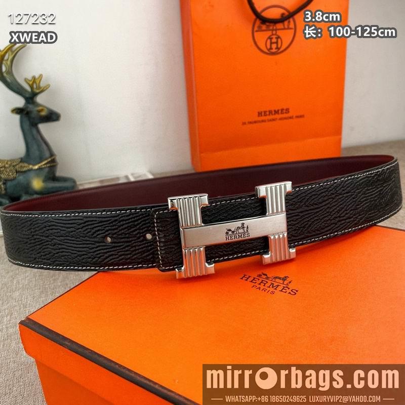 Hermes belt 38mmX100-125cm 8L54