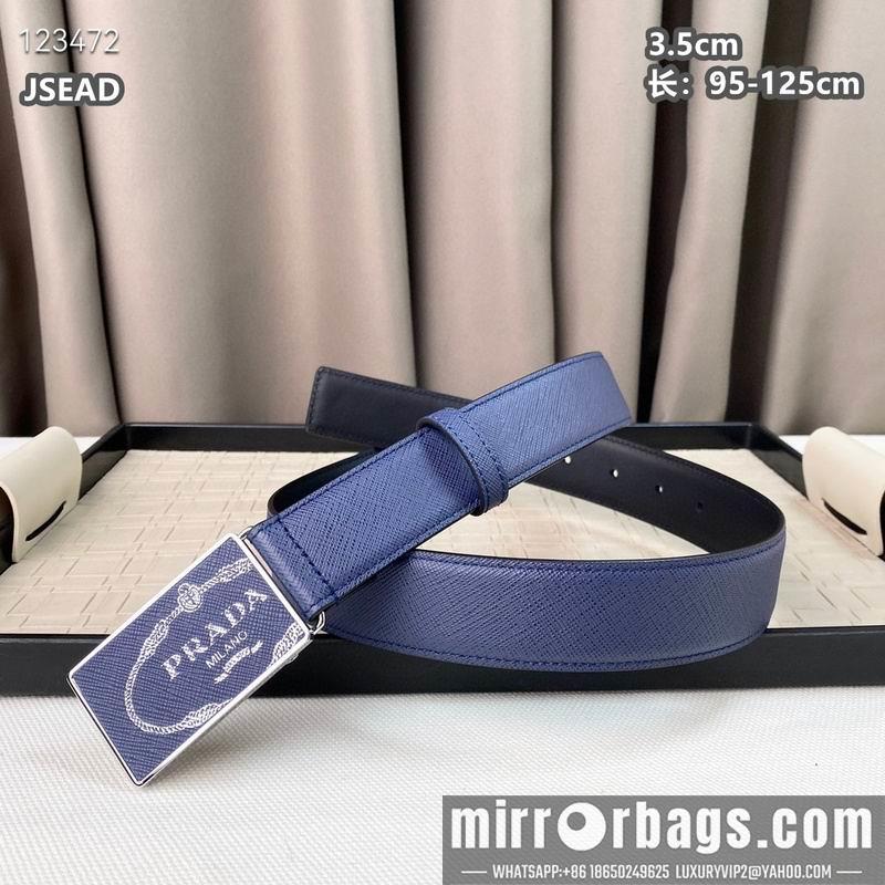 Prada belt 35mmX95-125cm 8L33