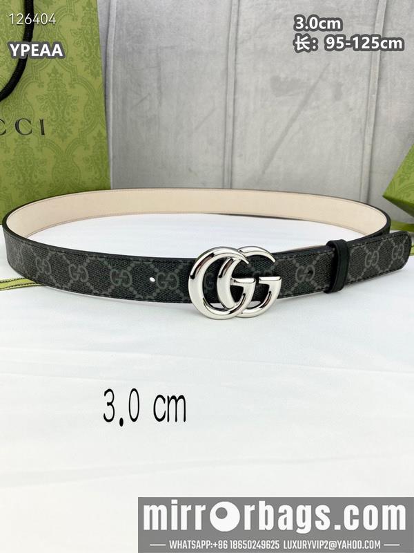Gucci belt 30mmX95-125cm 8L20