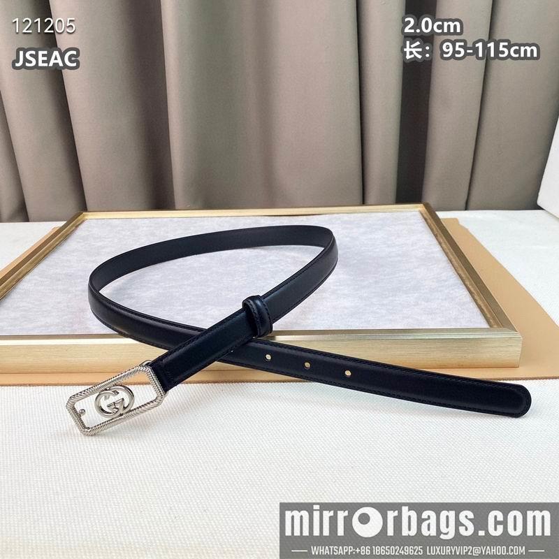 Gucci belt 20mmX95-115cm 8L15