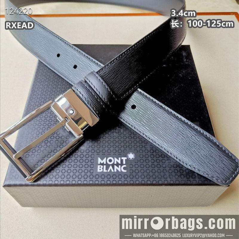 Montblanc belt 34mmX100-125cm 8L05