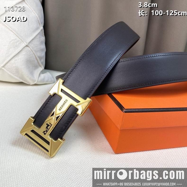 Hermes belt 38mmX100-125cm 8L082506