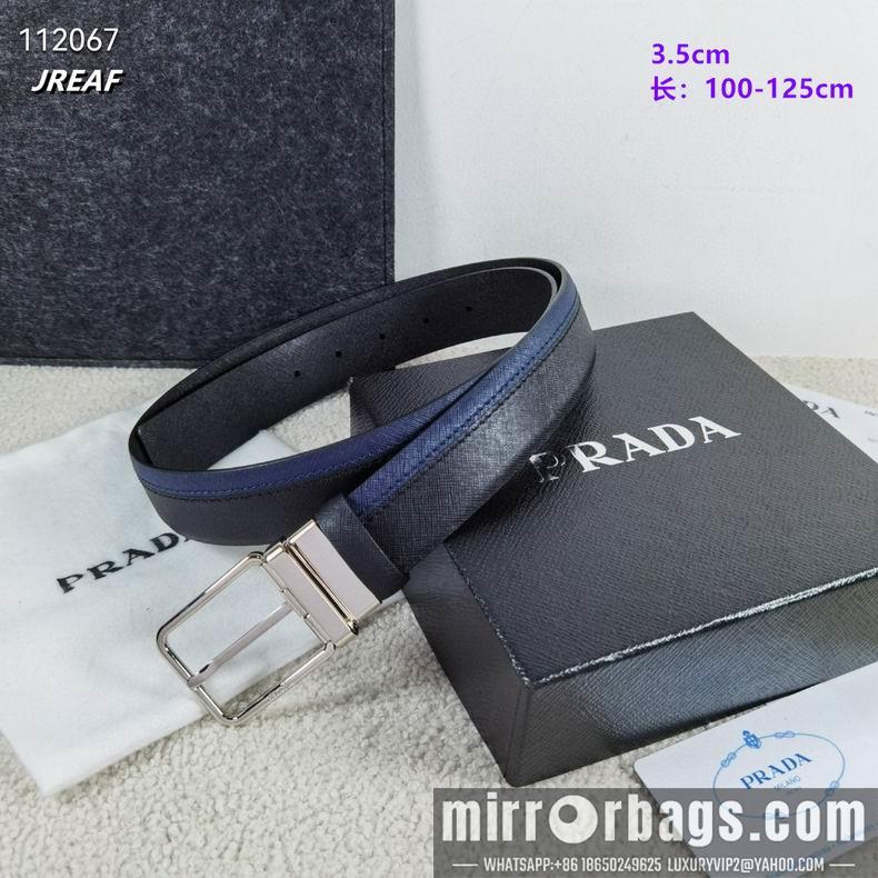 Prada belt 35mmX100-125cm 8L05