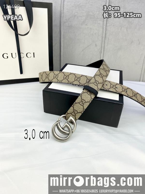 Gucci belt 30mmX95-125cm 8L19