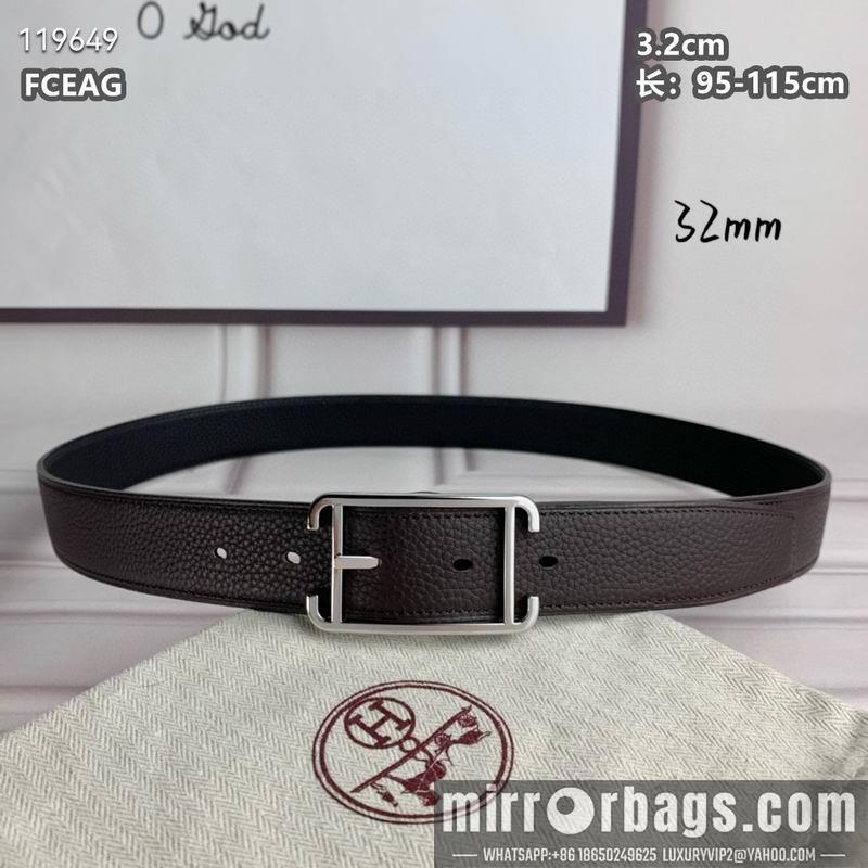 Hermes belt 32mmX95-115cm 8L040801