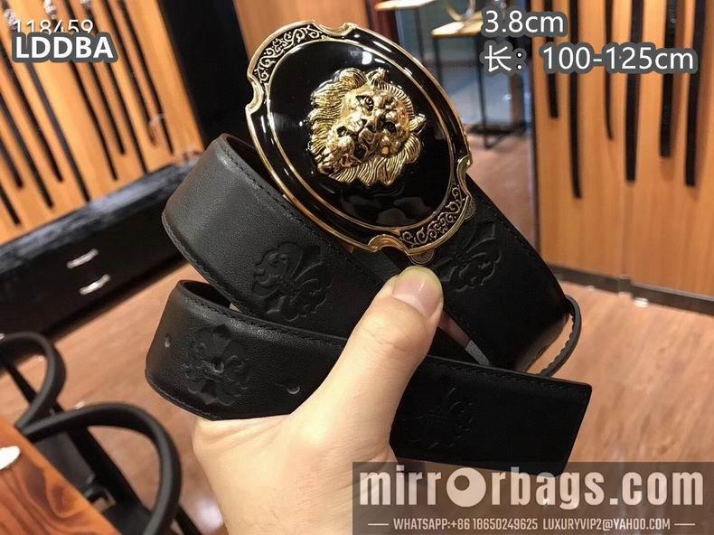 Chrome Hearts belt 38mmX100-125cm 8L07