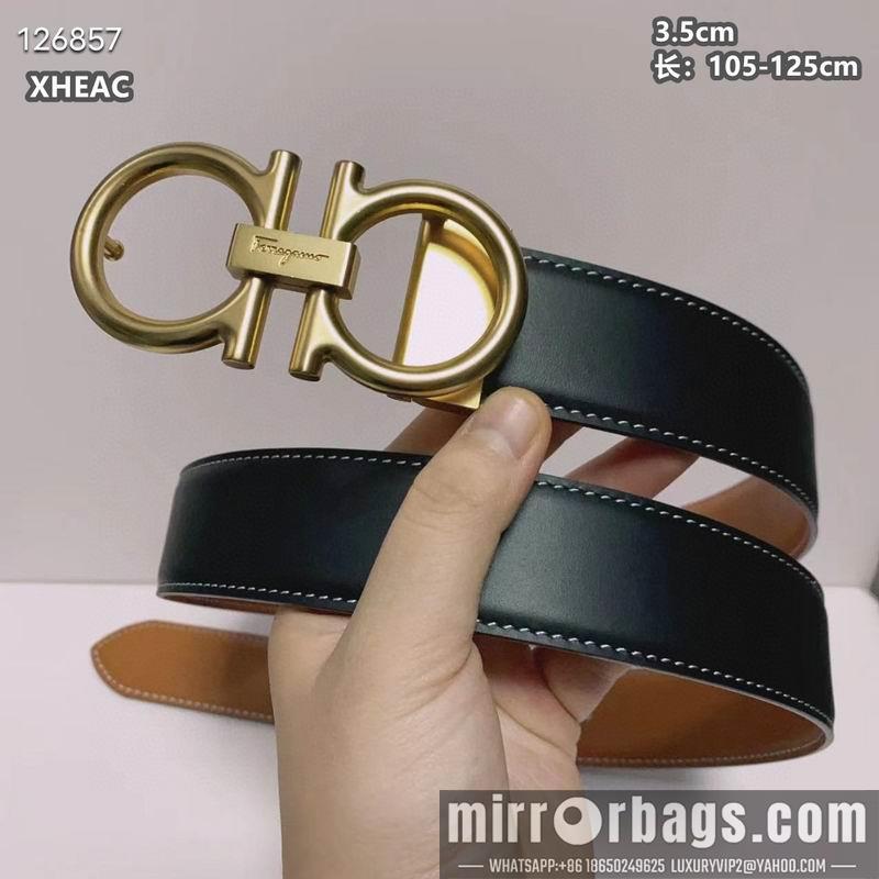 Ferragamo belt 35mmX105-125cm 8L96