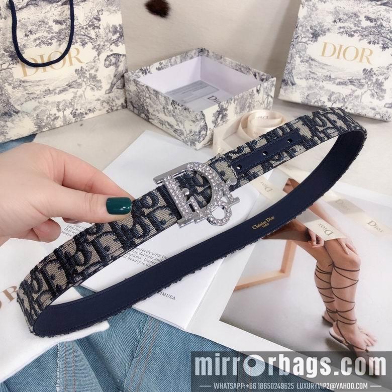 Dior Belt 30mmX95-110cm 7d06