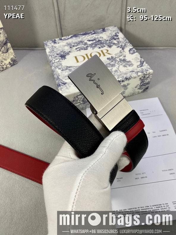 Dior Belt 35mm 95-125cm 8L11