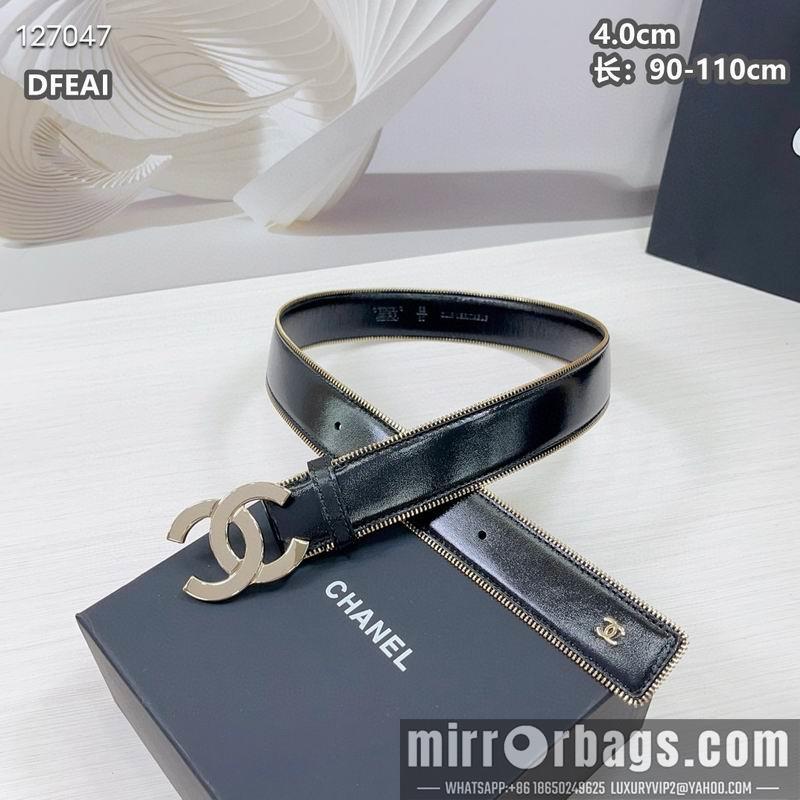 Chanel belt 40mmX90-115cm 8L03