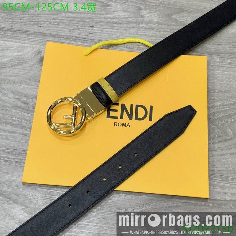 Fendi Belt 34mmX95-125cm 7D03