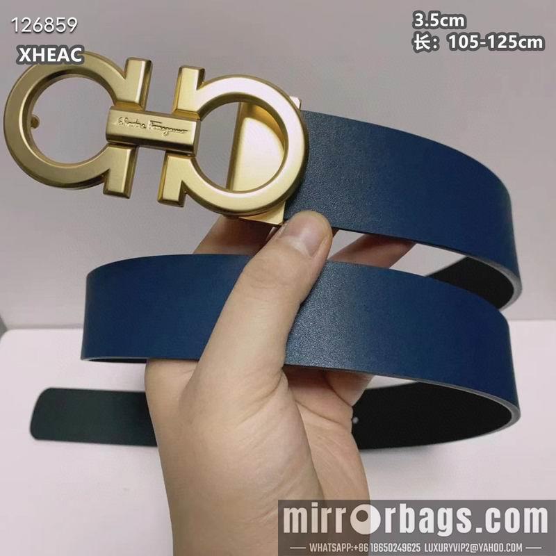 Ferragamo belt 35mmX105-125cm 8L98