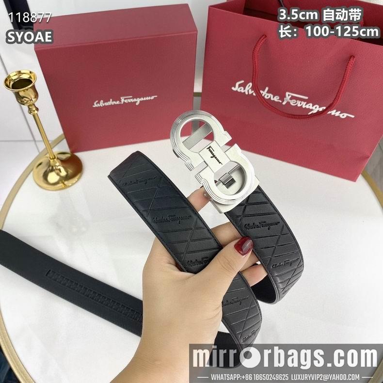 Ferragamo belt自动带 35mmX100-125cm 8L09