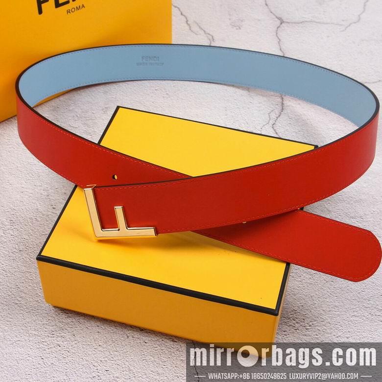 Fendi Belt 38mmX95-125cm 7D39
